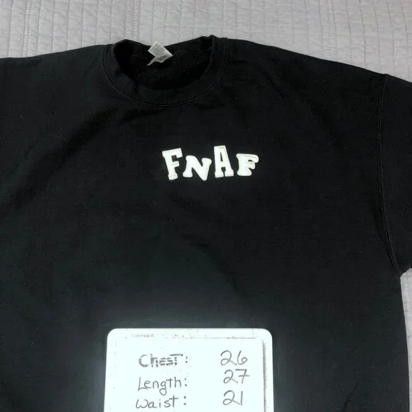 FNAF Horror Sweatshirt Men 2XL Graphic Halloween Five Nights At Freddies - Picture 7 of 13